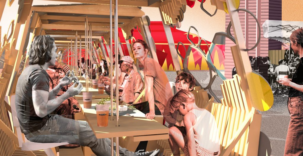 Exemple du Serpent déposant ses passagers sur le site de Transfert