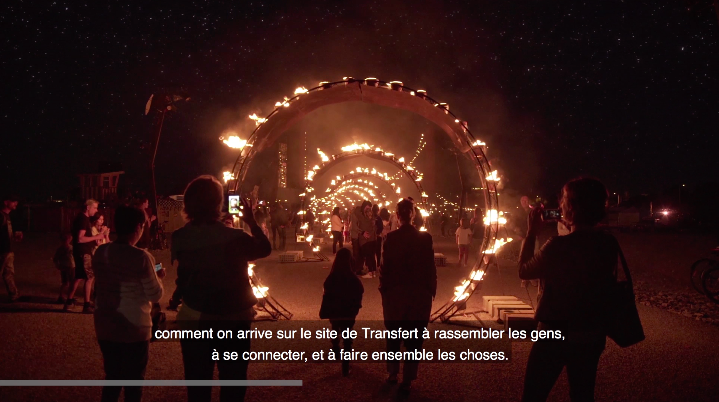 Vidéo : Transfert, zone libre d&rsquo;art et de culture, Nantes