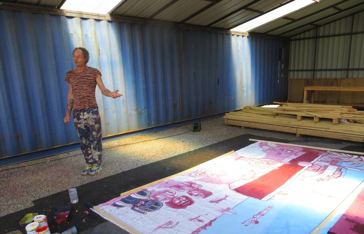 L’artiste Bartex et sa ChronoZone